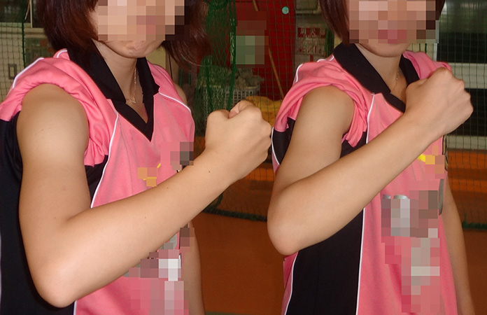 【腕フェチエロ画像】運動部女子の二の腕がチョーエロいんですけどｗｗｗｗ成長期の腋がたまらんよなｗｗｗ その14