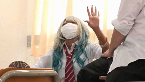 【黒ギャルJKエロGIF画像】※悲報！今どきの女子高生は中出しSEXより3DSのほうがいいらしいｗｗｗｗ その2