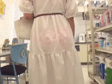 パンティもブラも透け透け…コンビニで店員を無自覚に勃起させる痴女の中出しGIF画像